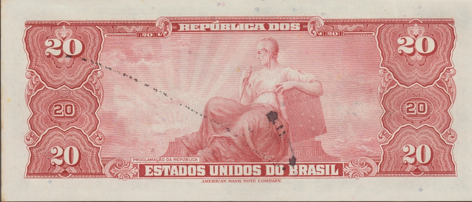 Imagem do verso da cédula